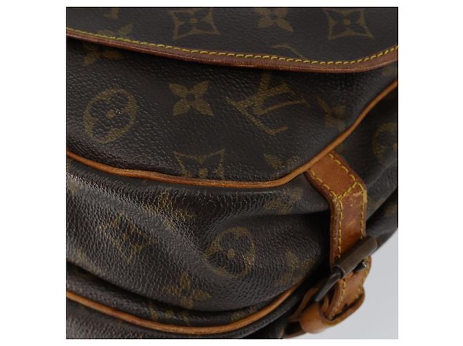 LOUIS VUITTON Borsa a Spalla Monogram Saumur 30 M42256 LV Auth ka110 Monogramma - vista 16