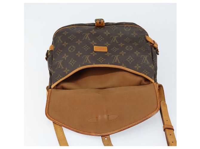 LOUIS VUITTON Borsa a Spalla Monogram Saumur 30 M42256 LV Auth ka110 Monogramma - vista 21