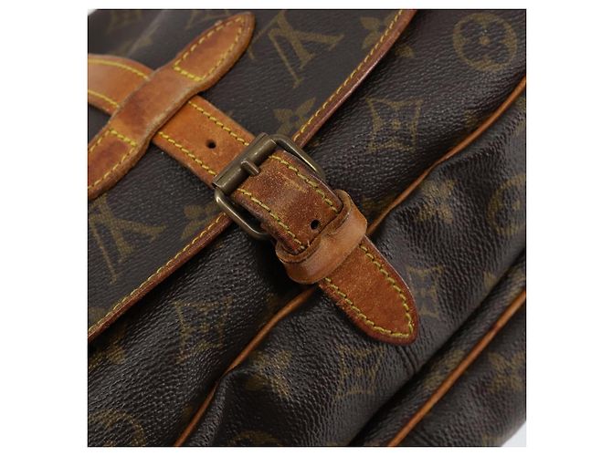 LOUIS VUITTON Borsa a Spalla Monogram Saumur 30 M42256 LV Auth ka110 Monogramma - vista 25