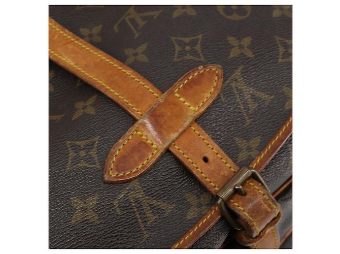 LOUIS VUITTON Borsa a Spalla Monogram Saumur 30 M42256 LV Auth ka110 Monogramma - vista 26
