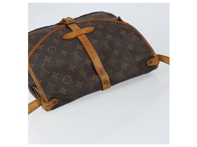 LOUIS VUITTON Borsa a Spalla Monogram Saumur 30 M42256 LV Auth ka110 Monogramma - vista 6
