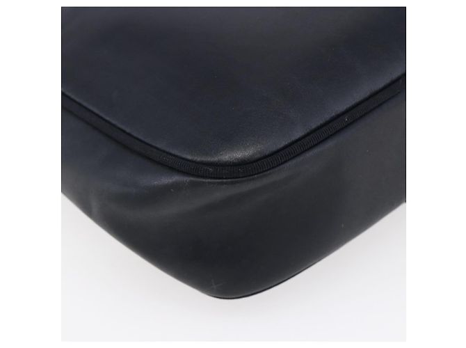 Borsa a Spalla Vala in Pelle Blu Navy e Oro Auth BA7981 di Salvatore Ferragamo D'oro - vista 16