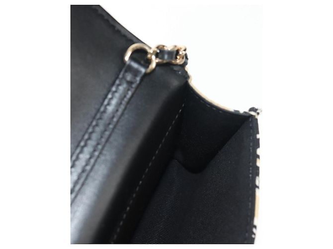 CHANEL Borsa a Spalla Matelassé Catena Satin Beige Oro CC Auth 145067SAM D'oro - vista 21