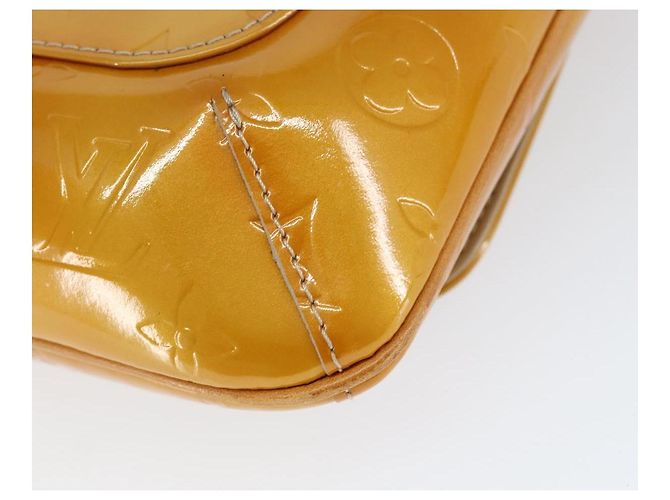 LOUIS VUITTON Borsa Thompson Street Monogram Vernis Beige M91301 LV Auth 149162 - vista 15