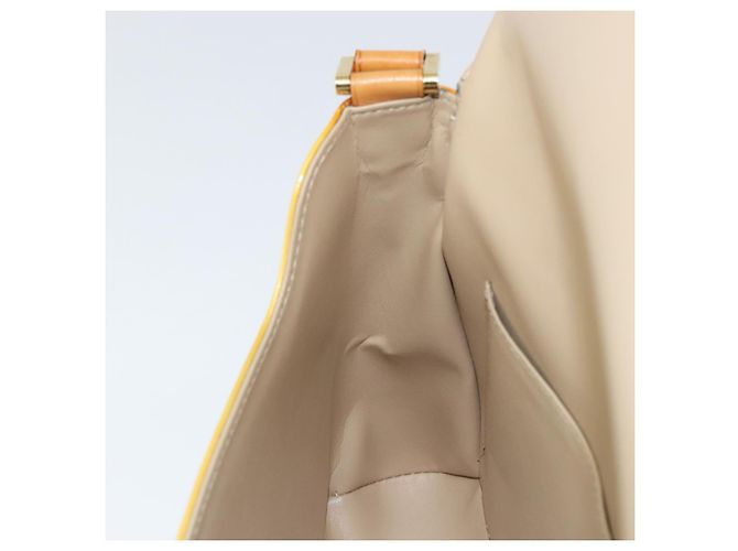 LOUIS VUITTON Borsa Thompson Street Monogram Vernis Beige M91301 LV Auth 149162 - vista 19