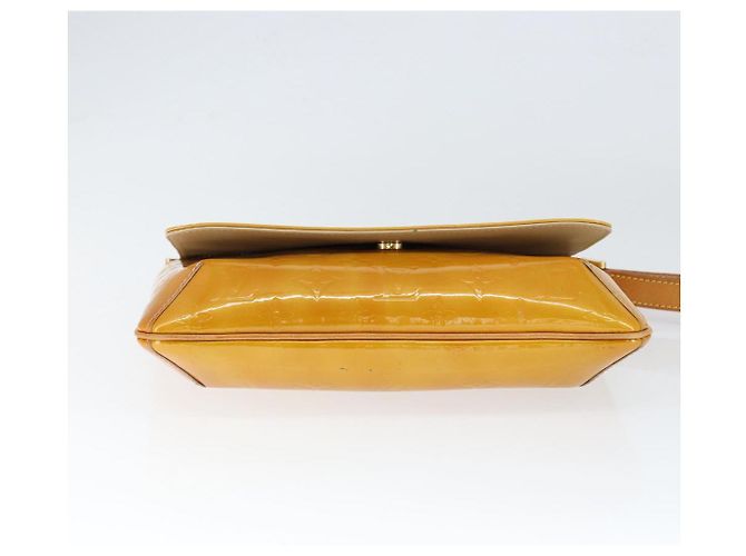 LOUIS VUITTON Borsa Thompson Street Monogram Vernis Beige M91301 LV Auth 149162 - vista 5