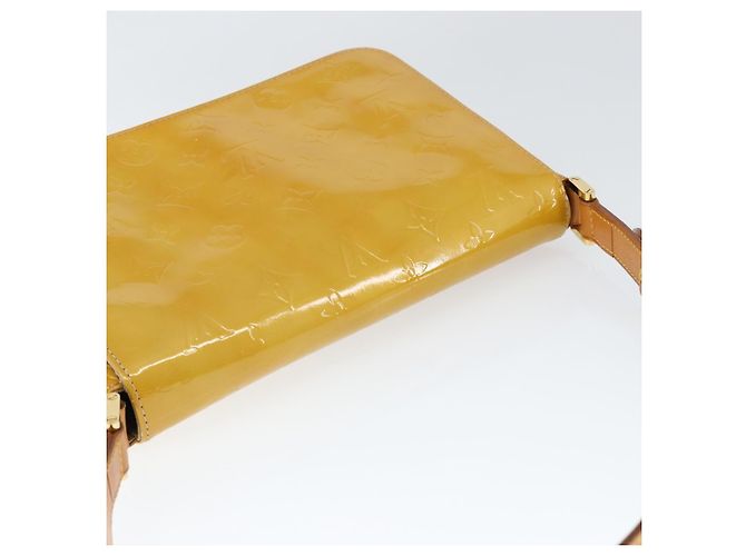 LOUIS VUITTON Borsa Thompson Street Monogram Vernis Beige M91301 LV Auth 149162 - vista 6