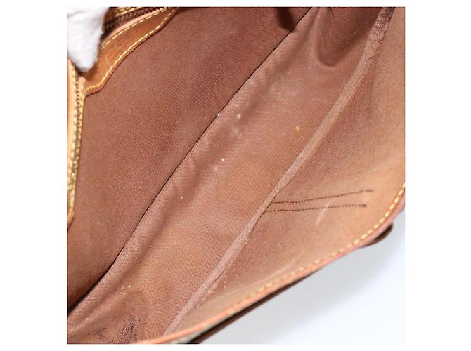 LOUIS VUITTON Monogram Gibeciere MM Borsa a Spalla M42247 LV Auth gh1024 Monogramma - vista 11