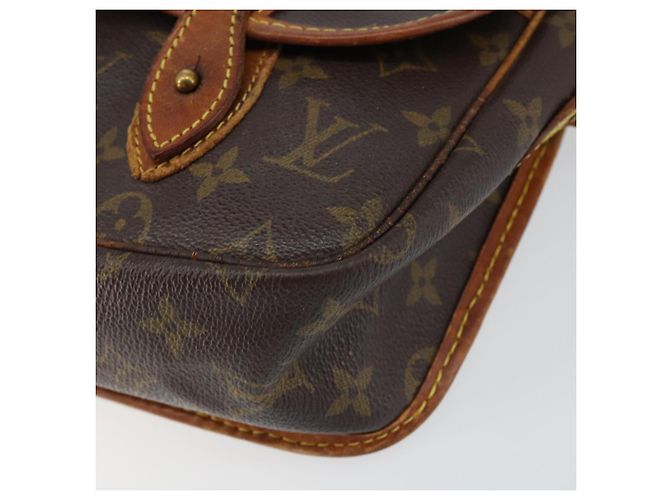 LOUIS VUITTON Monogram Gibeciere MM Borsa a Spalla M42247 LV Auth gh1024 Monogramma - vista 16