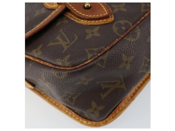 LOUIS VUITTON Monogram Gibeciere MM Borsa a Spalla M42247 LV Auth gh1024 Monogramma - vista 17