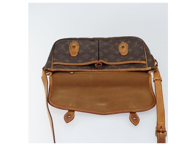 LOUIS VUITTON Monogram Gibeciere MM Borsa a Spalla M42247 LV Auth gh1024 Monogramma - vista 21