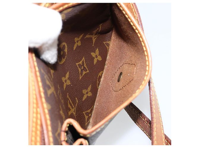 LOUIS VUITTON Monogram Gibeciere MM Borsa a Spalla M42247 LV Auth gh1024 Monogramma - vista 26