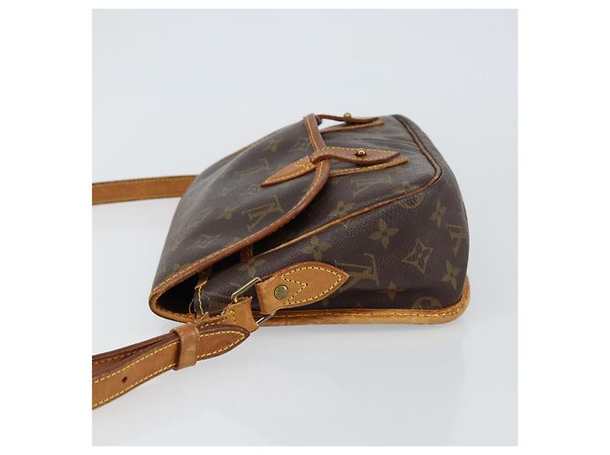 LOUIS VUITTON Monogram Gibeciere MM Borsa a Spalla M42247 LV Auth gh1024 Monogramma - vista 4