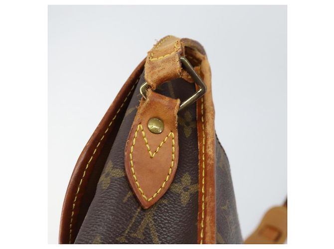 LOUIS VUITTON Monogram Gibeciere MM Borsa a Spalla M42247 LV Auth gh1024 Monogramma - vista 9
