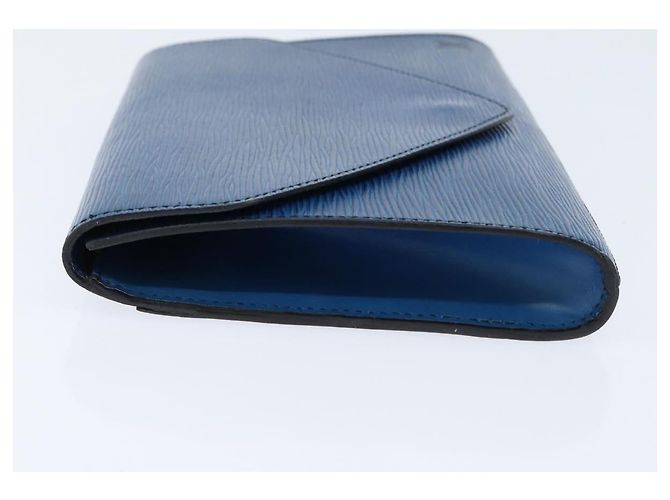 LOUIS VUITTON Clutch Art Déco Epi Blu M52635 LV Auth BA7217 - vista 3