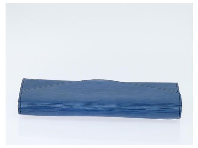 LOUIS VUITTON Clutch Art Déco Epi Blu M52635 LV Auth BA7217 - vista 5