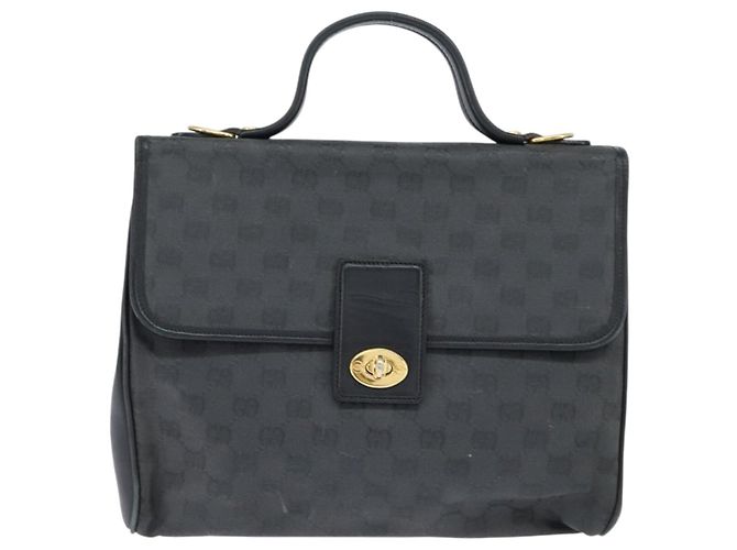 Gucci Borsa a Mano GG Canvas 2way Beige Oro 000 46 0274 Auth 148816 D'oro - vista 13