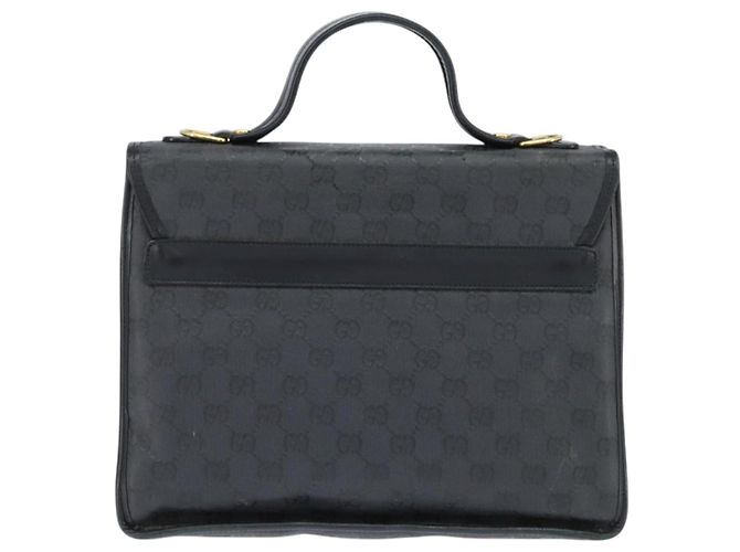 Gucci Borsa a Mano GG Canvas 2way Beige Oro 000 46 0274 Auth 148816 D'oro - vista 2