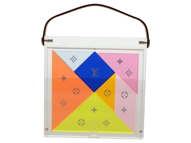 LOUIS VUITTON Puzzle Tangram Trasparente GI0480 LV Auth 136568M - vista 13