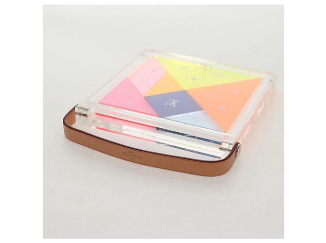 LOUIS VUITTON Puzzle Tangram Trasparente GI0480 LV Auth 136568M - vista 6