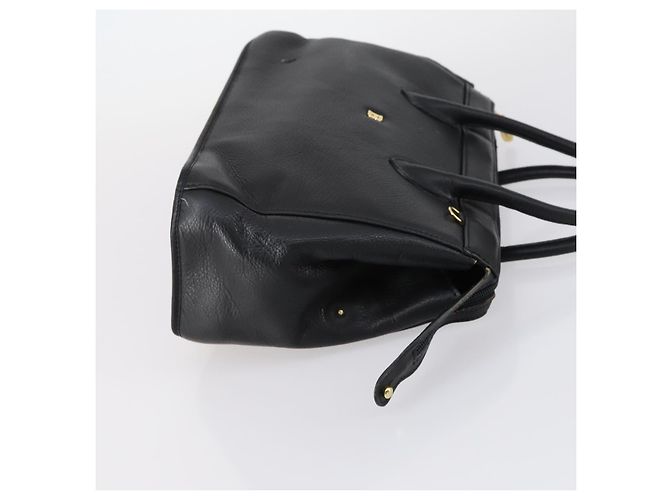 BALLY Borsa a Mano in Pelle 3 Set Nero Avorio Auth bs30280 Crudo - vista 11