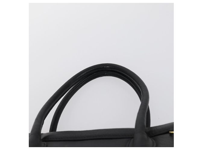 BALLY Borsa a Mano in Pelle 3 Set Nero Avorio Auth bs30280 Crudo - vista 13