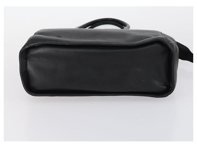 BALLY Borsa a Mano in Pelle 3 Set Nero Avorio Auth bs30280 Crudo - vista 14