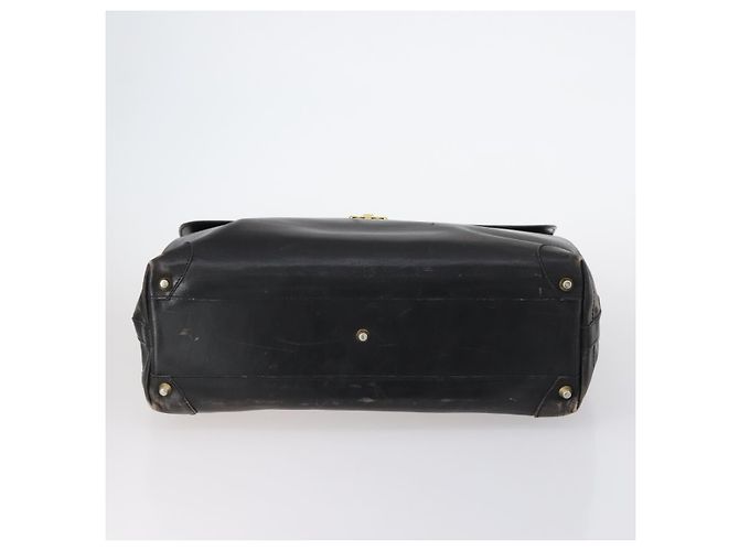 BALLY Borsa a Mano in Pelle 3 Set Nero Avorio Auth bs30280 Crudo - vista 7