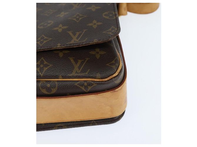 LOUIS VUITTON Borsa a Spalla Monogram Cartouchiere GM M51252 LV Auth BA7168 Monogramma - vista 15