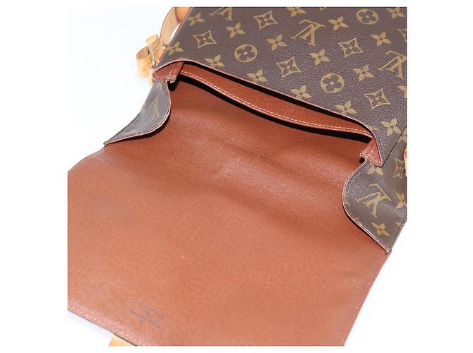 LOUIS VUITTON Borsa a Spalla Monogram Cartouchiere GM M51252 LV Auth BA7168 Monogramma - vista 18