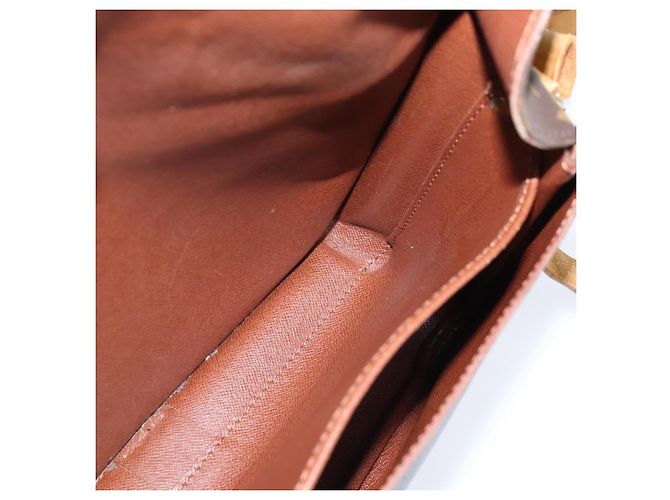 LOUIS VUITTON Borsa a Spalla Monogram Cartouchiere GM M51252 LV Auth BA7168 Monogramma - vista 21