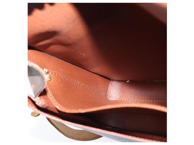LOUIS VUITTON Borsa a Spalla Monogram Cartouchiere GM M51252 LV Auth BA7168 Monogramma - vista 22