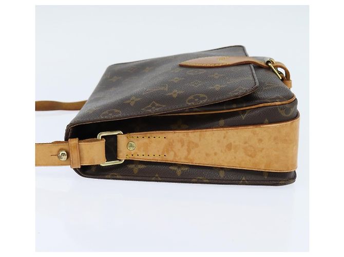 LOUIS VUITTON Borsa a Spalla Monogram Cartouchiere GM M51252 LV Auth BA7168 Monogramma - vista 3