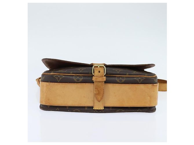 LOUIS VUITTON Borsa a Spalla Monogram Cartouchiere GM M51252 LV Auth BA7168 Monogramma - vista 5