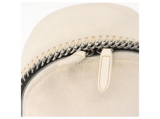 Autre Marque Falabella Rucksack Stella McCartney Polyester Weiß Silber 468908 Auth 146805 - Ansicht 10