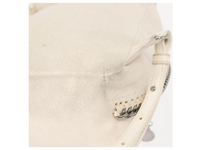Autre Marque Falabella Rucksack Stella McCartney Polyester Weiß Silber 468908 Auth 146805 - Ansicht 17