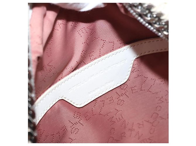 Autre Marque Falabella Rucksack Stella McCartney Polyester Weiß Silber 468908 Auth 146805 - Ansicht 19