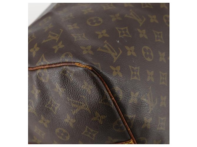 LOUIS VUITTON Monogram Keepall Bandouliere 55 Borsa Boston M41414 LV Auth 142469 Monogramma - vista 16