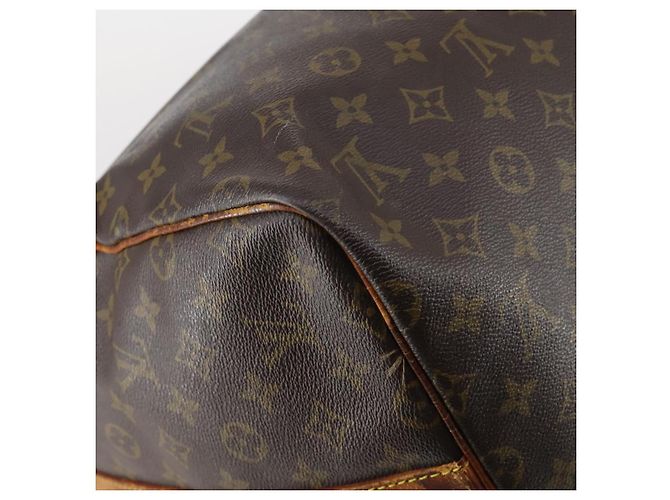 LOUIS VUITTON Monogram Keepall Bandouliere 55 Borsa Boston M41414 LV Auth 142469 Monogramma - vista 18