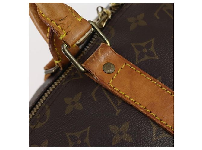 LOUIS VUITTON Monogram Keepall Bandouliere 55 Borsa Boston M41414 LV Auth 142469 Monogramma - vista 8