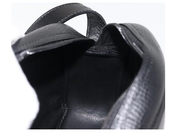 Borsa a Spalla Christian Dior in Pelle Nera e Oro Auth 146794 Nero D'oro - vista 19