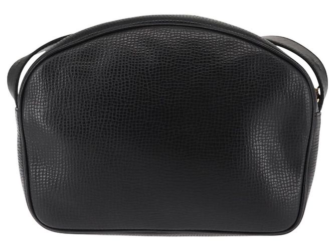 Borsa a Spalla Christian Dior in Pelle Nera e Oro Auth 146794 Nero D'oro - vista 2