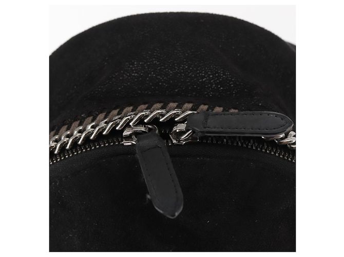Autre Marque Zaino Falabella in poliestere nero Auth BA6897 di Stella McCartney - vista 10