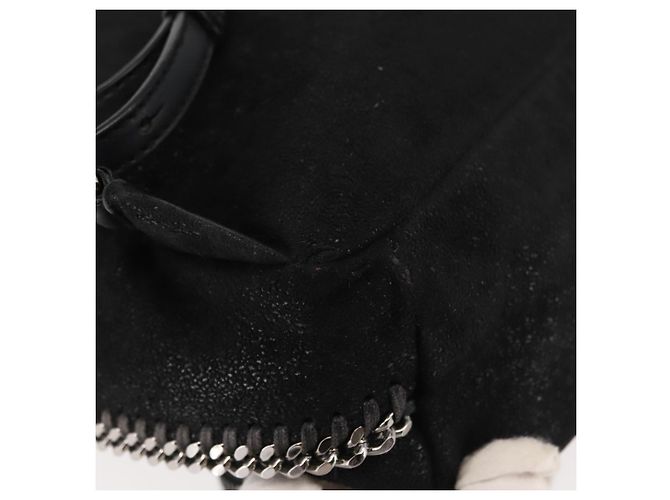 Autre Marque Zaino Falabella in poliestere nero Auth BA6897 di Stella McCartney - vista 15