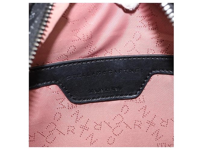 Autre Marque Zaino Falabella in poliestere nero Auth BA6897 di Stella McCartney - vista 18