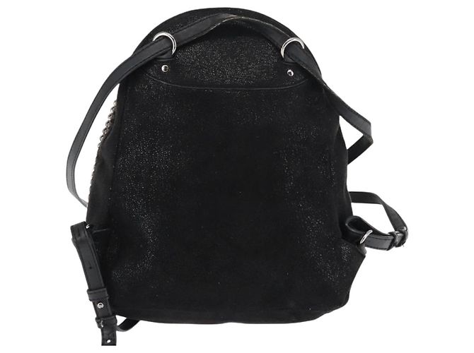 Autre Marque Zaino Falabella in poliestere nero Auth BA6897 di Stella McCartney - vista 2