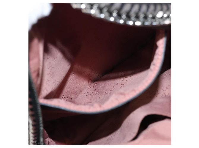 Autre Marque Zaino Falabella in poliestere nero Auth BA6897 di Stella McCartney - vista 21