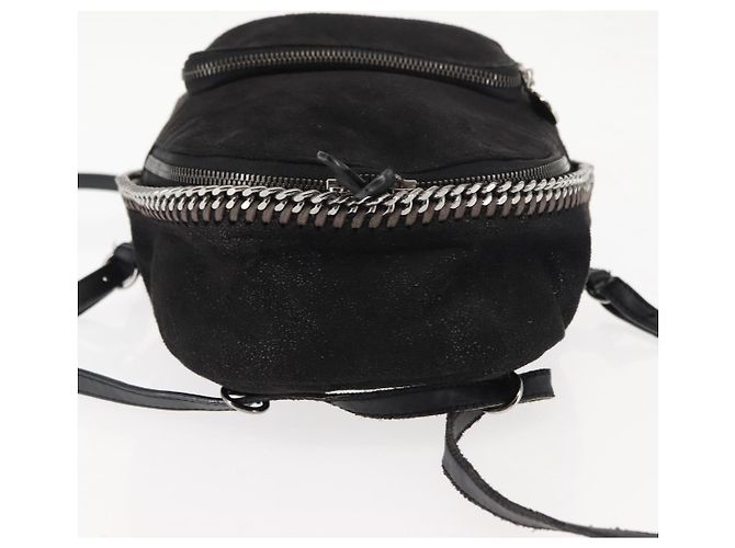 Autre Marque Zaino Falabella in poliestere nero Auth BA6897 di Stella McCartney - vista 6