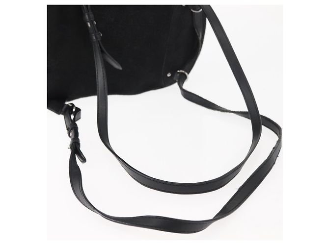 Autre Marque Zaino Falabella in poliestere nero Auth BA6897 di Stella McCartney - vista 7