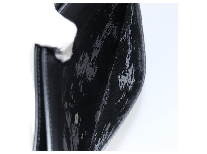 LOUIS VUITTON Epi Pochette Uomo Borsa Clutch Nera M52522 LV Auth ep11385 Nero - vista 11
